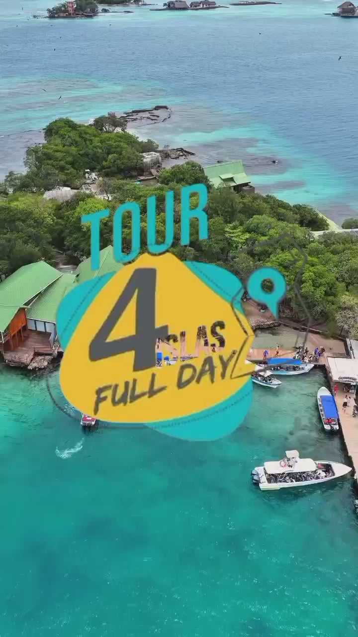 TOUR 4 ISLAS | CARTAGENA