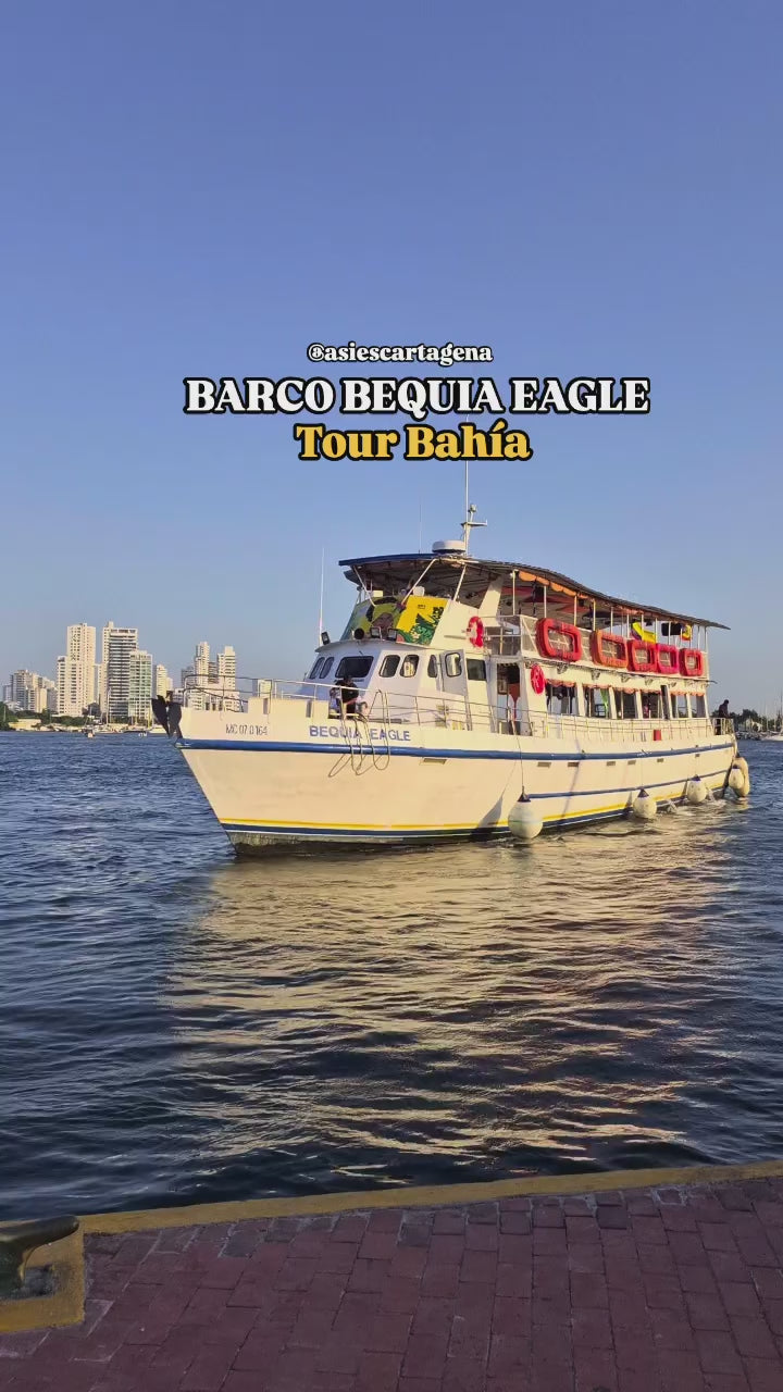 TOUR ATARDECER CARTAGENA| Bahía