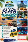 Tour Playa Tranquila Barú desde Cartagena