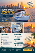 Tour de atardecer en barco por la bahía de Cartagena